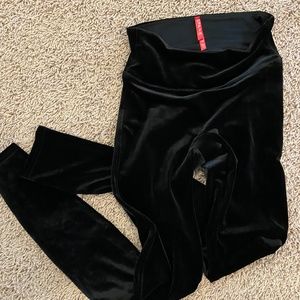 Spanx velvet leggings small new